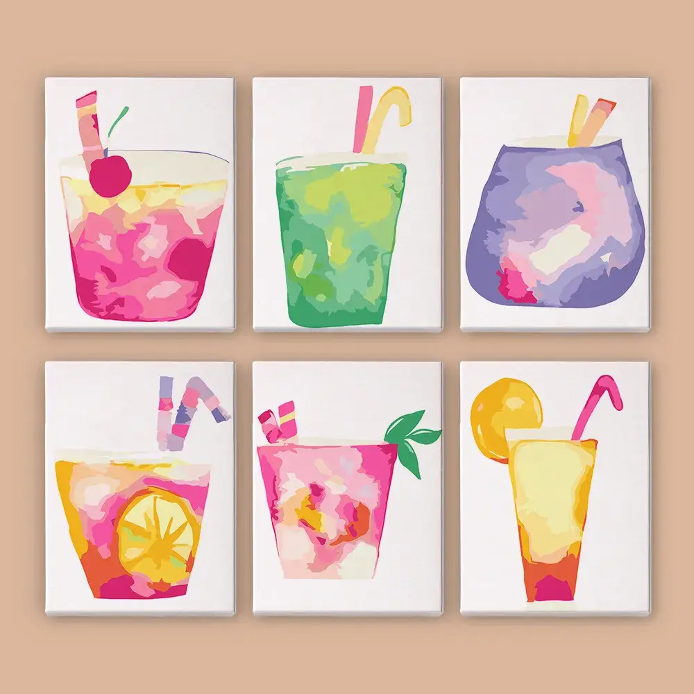 Spritzige Fruchtsäfte